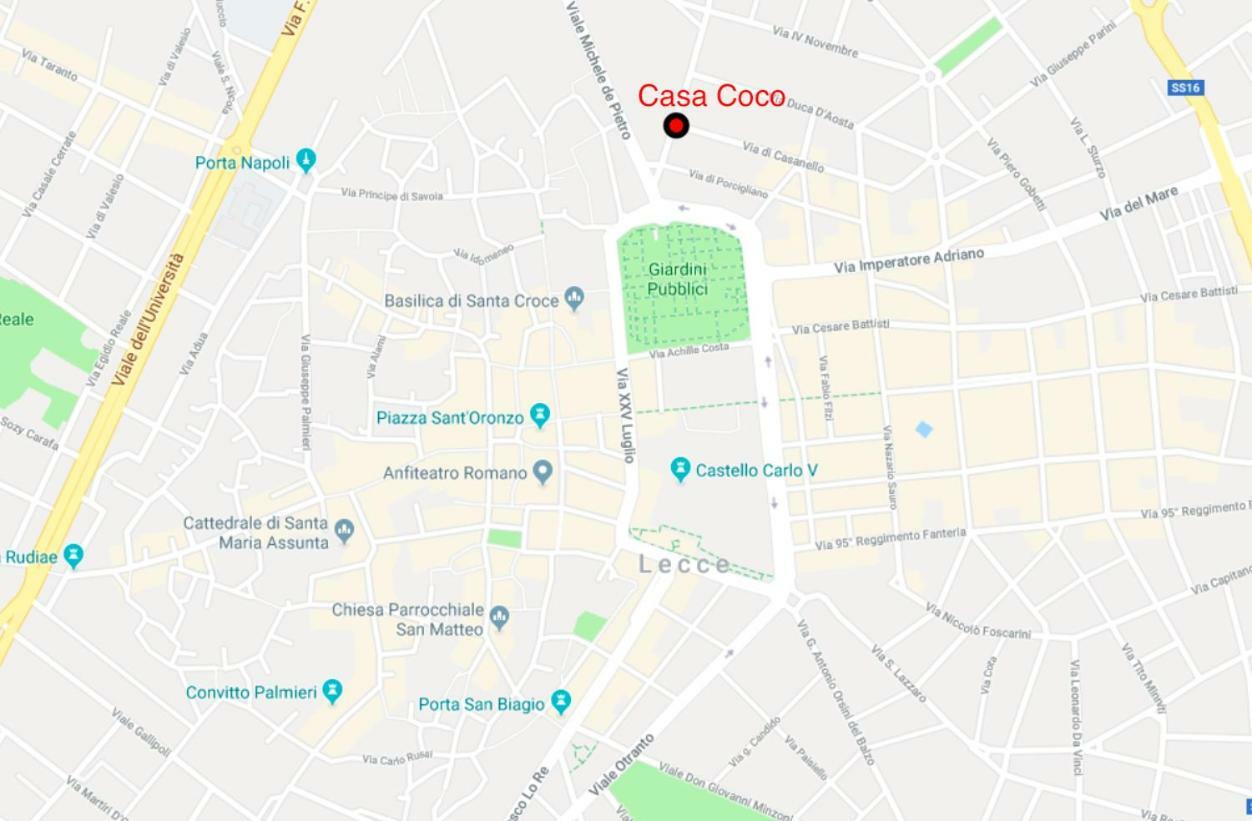 Casa Coco Lägenhet Lecce Exteriör bild